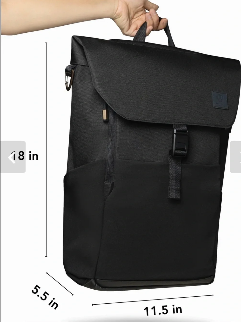 Huhu streamlined black
